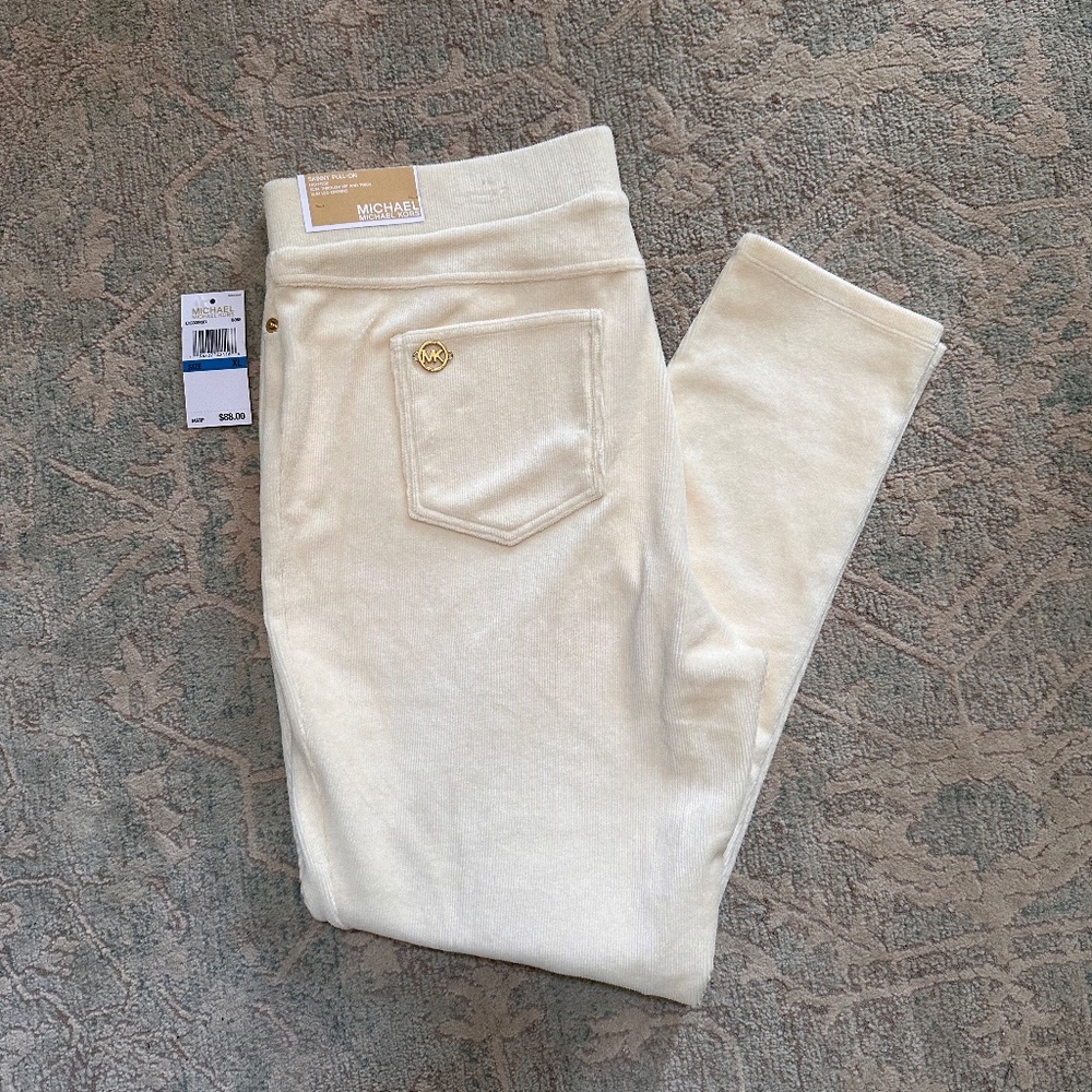 NWT!!! Michael Kors, Cream, Pull-On Size XL